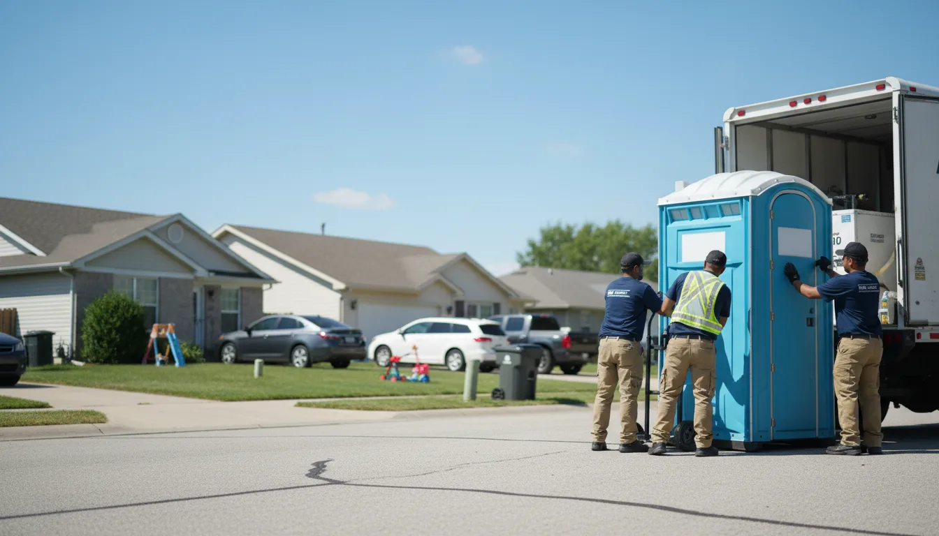 Standard Porta Potty Rentals in East Springfield, OH near me